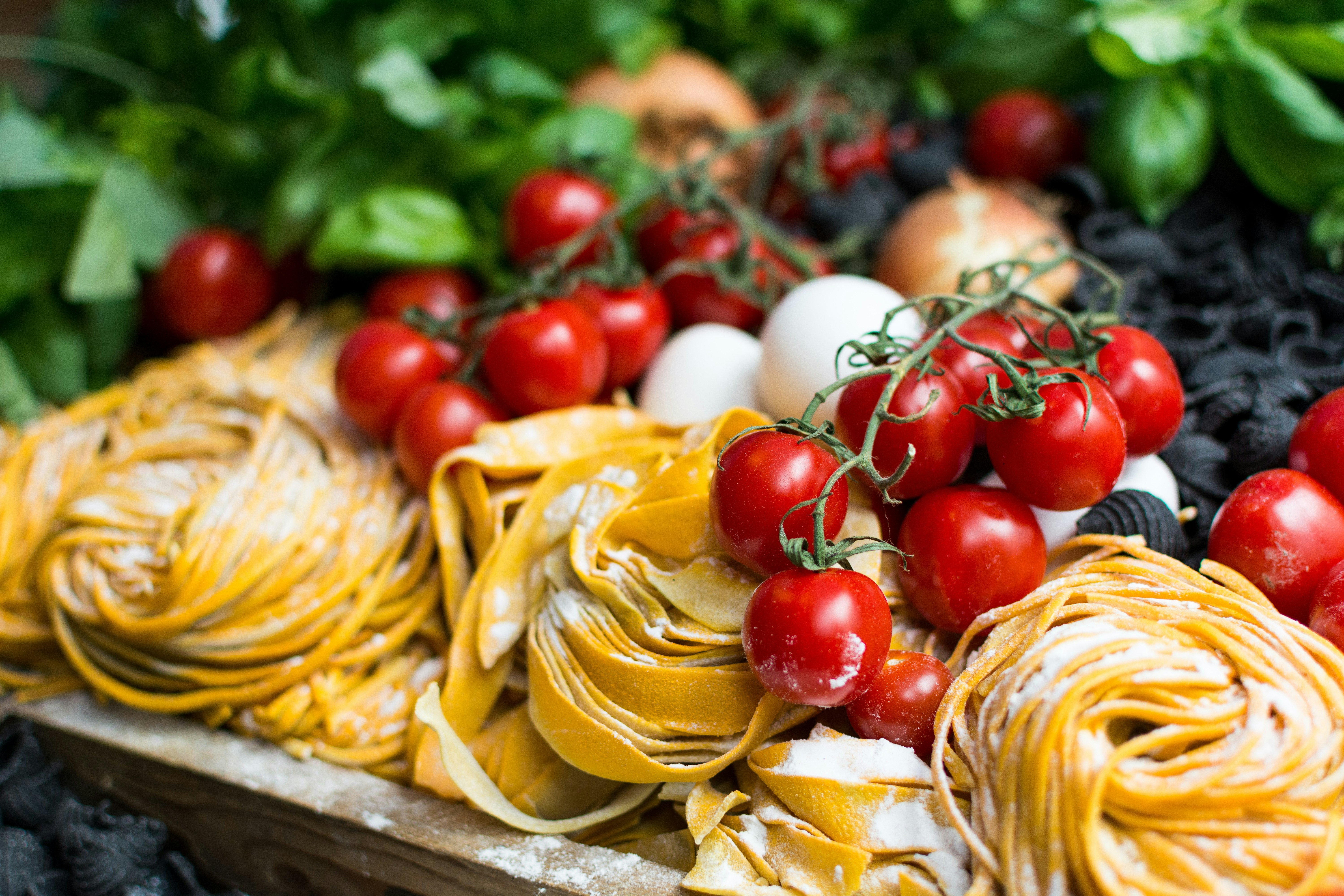 Traditional Italian food in Rome